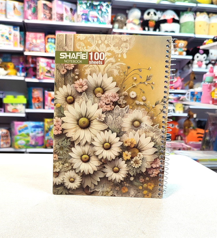 دفتر 100 برگ شفیعی طرح کلاسیک